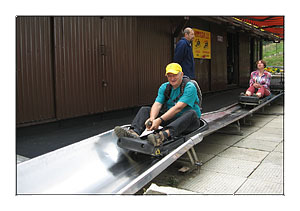 Auch echte Mathematiker fahren gern mal mit der Sommerrodelbahn :-)
